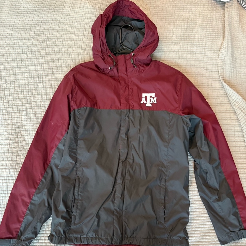 Columbia Texas A&M rain jacket